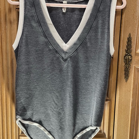 Free People Intimacy Cozy Cool Tank Bodysuit - Picture 3 of 4